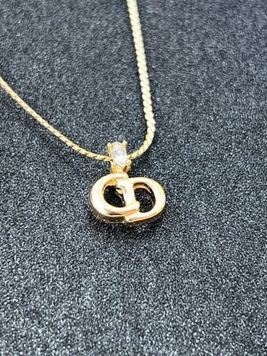 Dior collier plaqué or - cd,