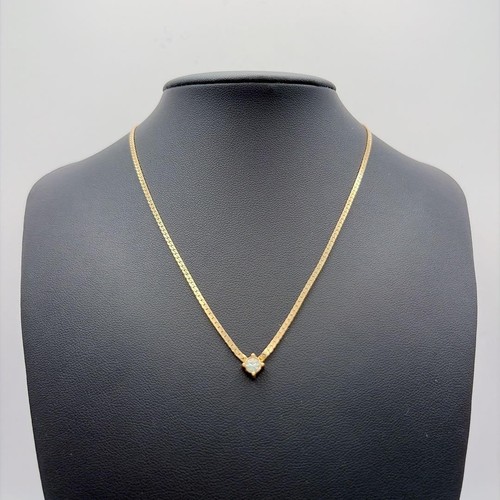 Collier chaîne jonc - , vintage