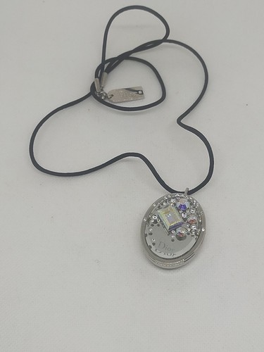 Collier dior métal argenté - dior,