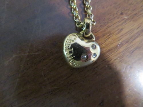 Collier coeur christian - christian, dior