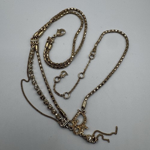 Collier vintage christian dior - collier,